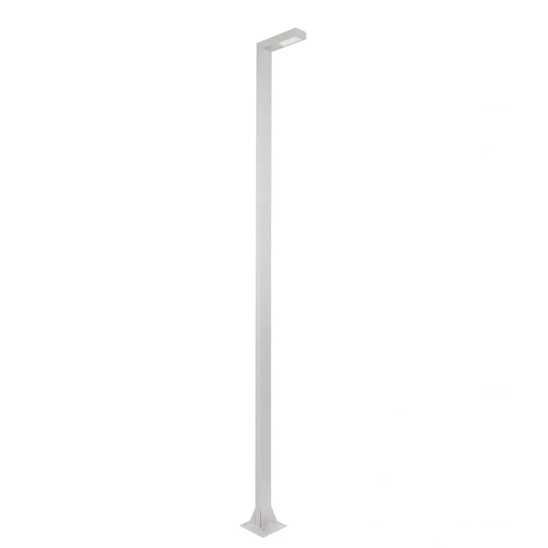 Lampa parkowa NORLYS ASKER POLE PRO 5224AL 300cm 3000K Aluminium - Produkt premium