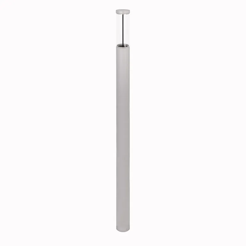 Lampa parkowa ze słupem NORLYS EGERSUND PARK 6105AL 3000K Aluminium - Hit