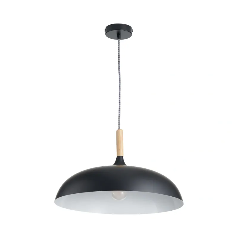 Cena promocyjna - Lampa wisząca SAUCER czarna 45 cm Step into Design ST-5219 black