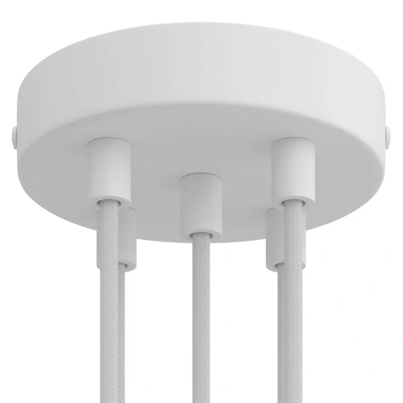 Popularny produkt | Okrągła podsufitka rozeta metalowa 5 otworów Creative cables BKRM575F-KRM575FVBOTERM
