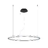 Żyrandol RISA 90 cm czarny LED 3000K TH.275 Thoro - Niska cena