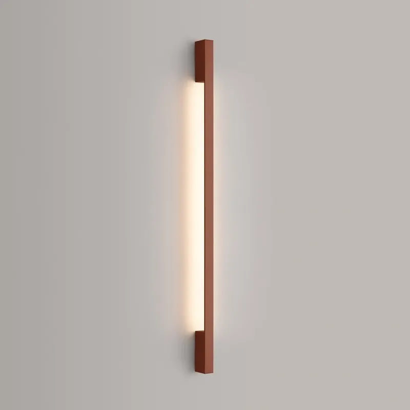 Wielka wyprzedaż - Kinkiet SAPPO 120 cm ochra czerwona LED 3000K TH.425 Thoro