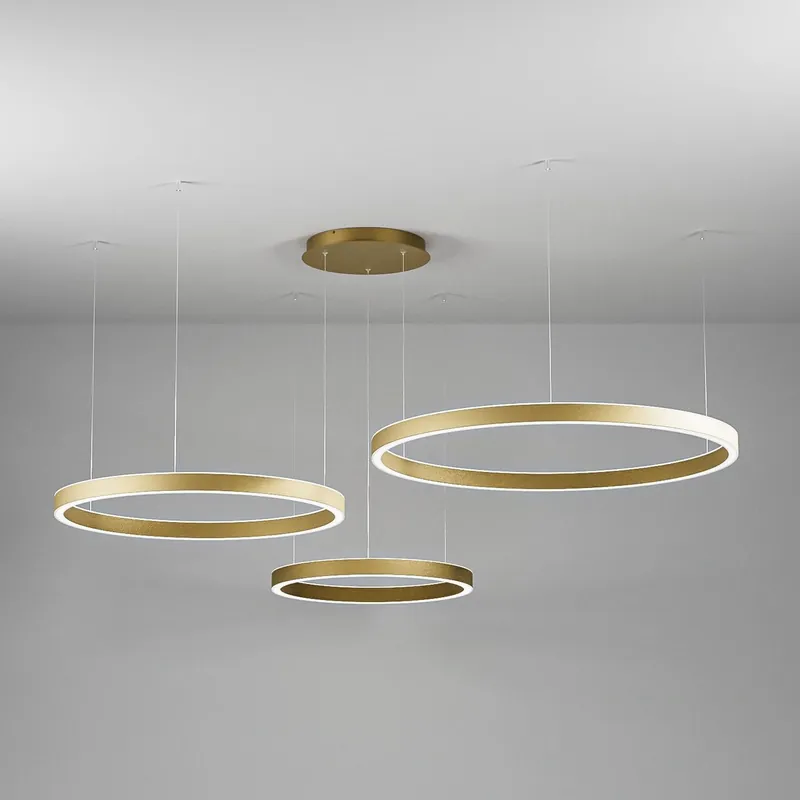 Lampa wisząca CRISEIDE ORO SPAZZOLATO FCRSO12 Gealuce - Rabat