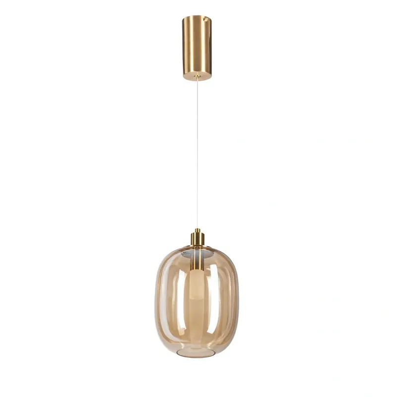 ALTAVOLA DESIGN Lampa wisząca - Polar bursztynowy LA019/P_amber - Cena po obniżce