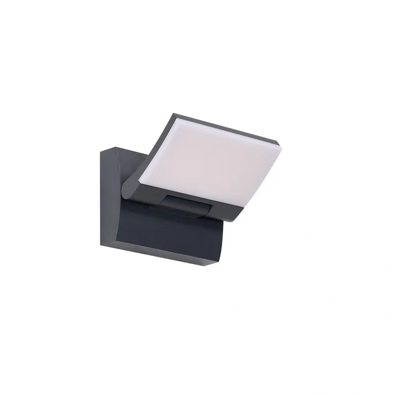 Świetna oferta | AZZARDO AZ7258 kinkiet DURO ciemnoszara CCT