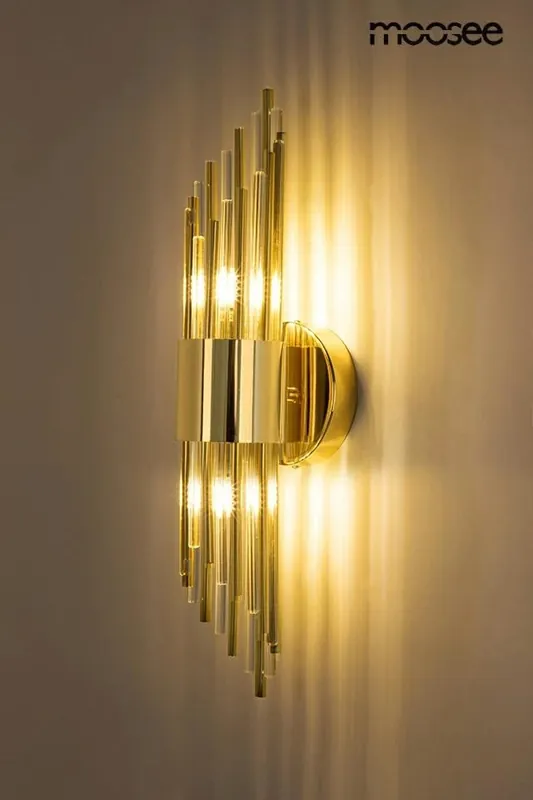 MOOSEE lampa ścienna AMADEO złota - Oferta promocyjna