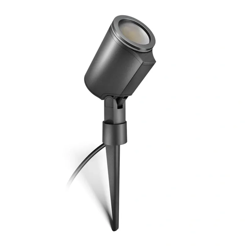 Produkt ceniony przez klientów | REFLEKTOR OGRODOWY STEINEL SPOT GARDEN NIGHTAUTOMATIC 7W GU10 ANTRACYT ST058692
