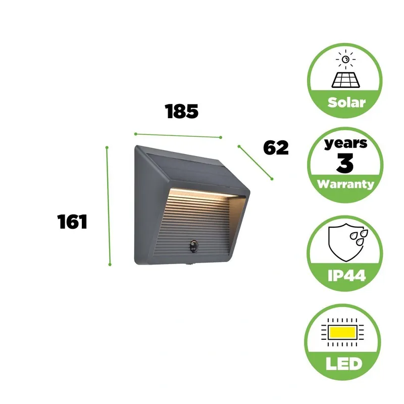 Lampa zewnętrzna LINKO SOLAR 6912301335 Lutec | Cena specjalna