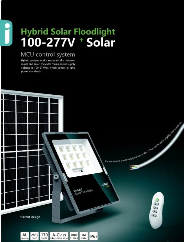 Hybrydowa SOLARNA Naswietlacz ULFL103 Unilight - Produkt ceniony przez klientów
