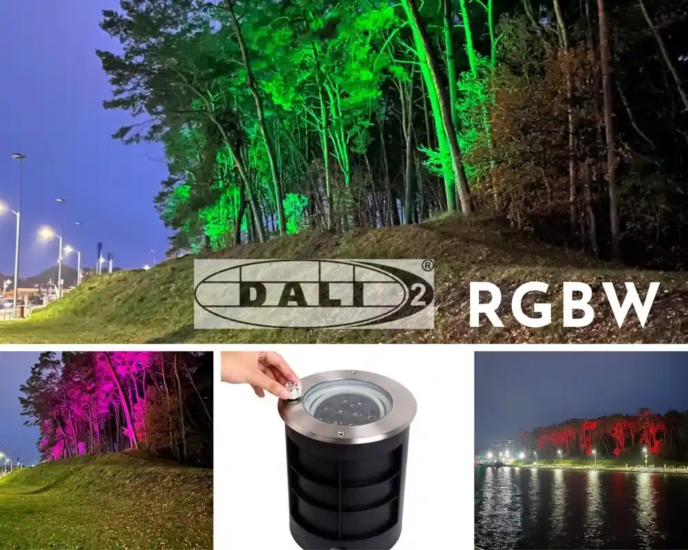 Oszczędź teraz - OPRAWA NAJAZDOWA DOGRUNTOWA DALI LED 24V IP67 RGBW 27W ULPRO63 proJECT®