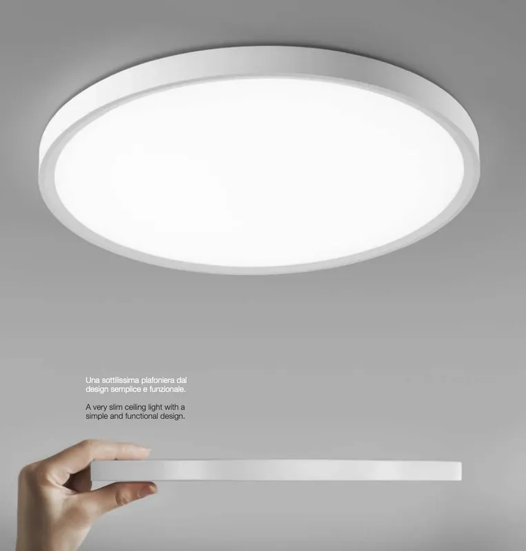 GEA LED Plafon Slim LED GEA - GPL329 Czarny | Sprawdzony wybór