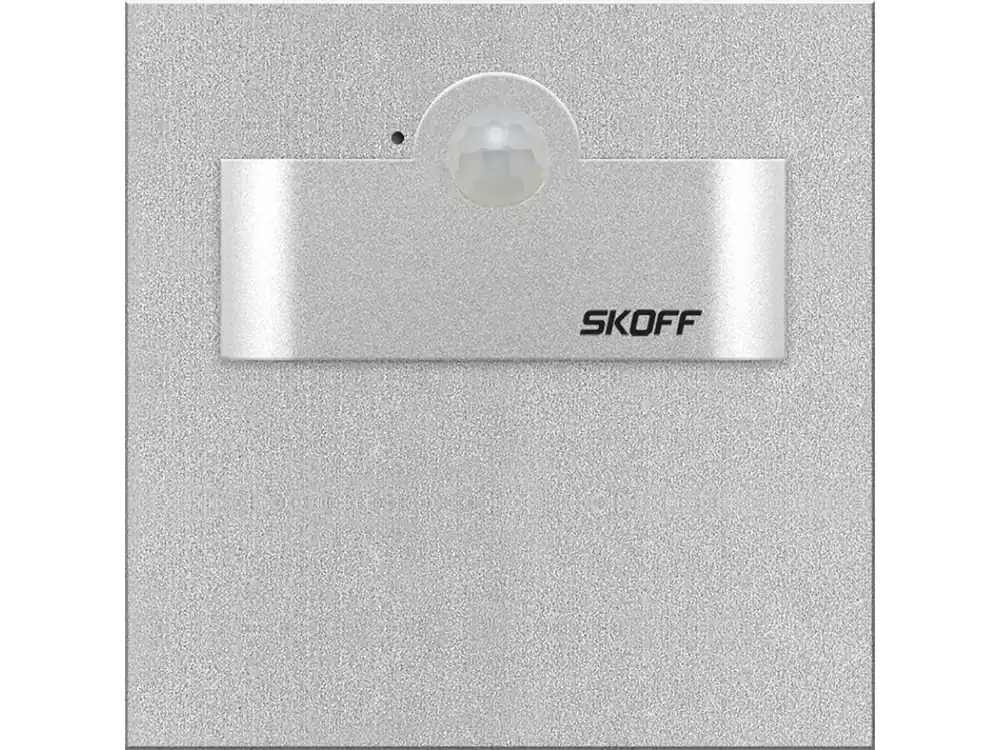 Ekspresowa dostawa | Tango Short LED z czujnikiem ruchu 230V 2,4W IP20 3000K aluminium Barwa Ciepła MN-TAN-G-H-1-ML-ML-01 Skoff