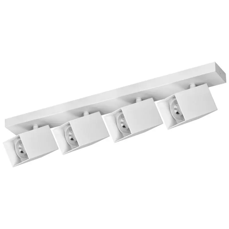 KUBAR SP 4, oprawa ścienno-sufitowa, GU10 max. 4x35W, IP20, biała | Hit cenowy