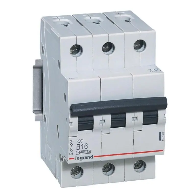 Wyłącznik nadprądowy RX3 C16 3P Legrand | Oszczędź