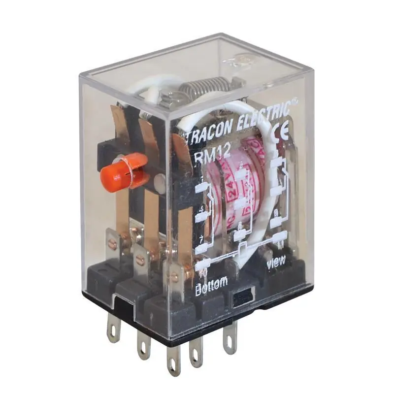 Przekaźnik miniaturowy RM12 3P 12V DC - Bestseller