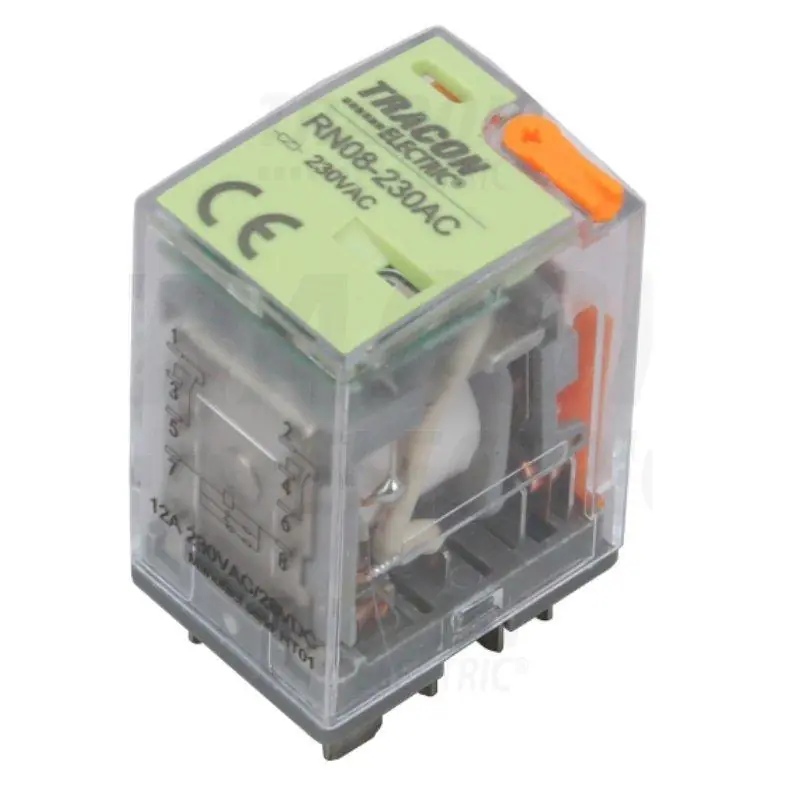 Wyprzedaż zapasów | Miniaturowany przekaźnik mocy RN08 2P 12V DC