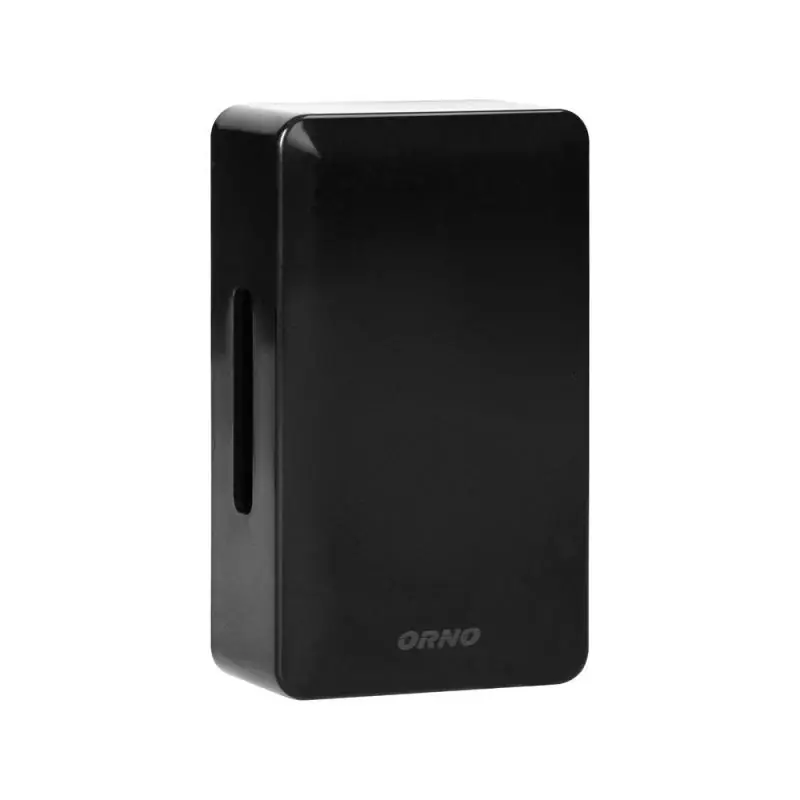 Dzwonek elektromechaniczny dwutonowy BREVIS MINI 230V czarny OR-DP-MR-148/B | Taniej