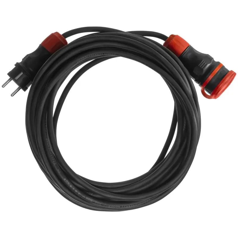 Bezpośrednio od producenta | Przedłużacz warsztatowy 1x2P+Z 15m IP54 H05RR-F