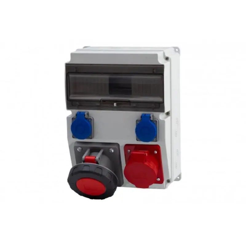 Ostatnie dni - Rozdzielnica CAJA 32A/5P, 63A/5P, 2x230V 12M IP65