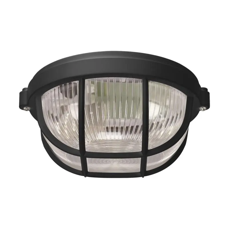 Plafoniera hermetyczna SALTO PRO 10 E27 IP65 czarna - Outlet