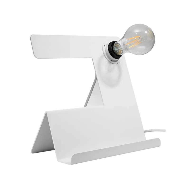 Lampa biurkowa INCLINE biała - Skorzystaj z oferty