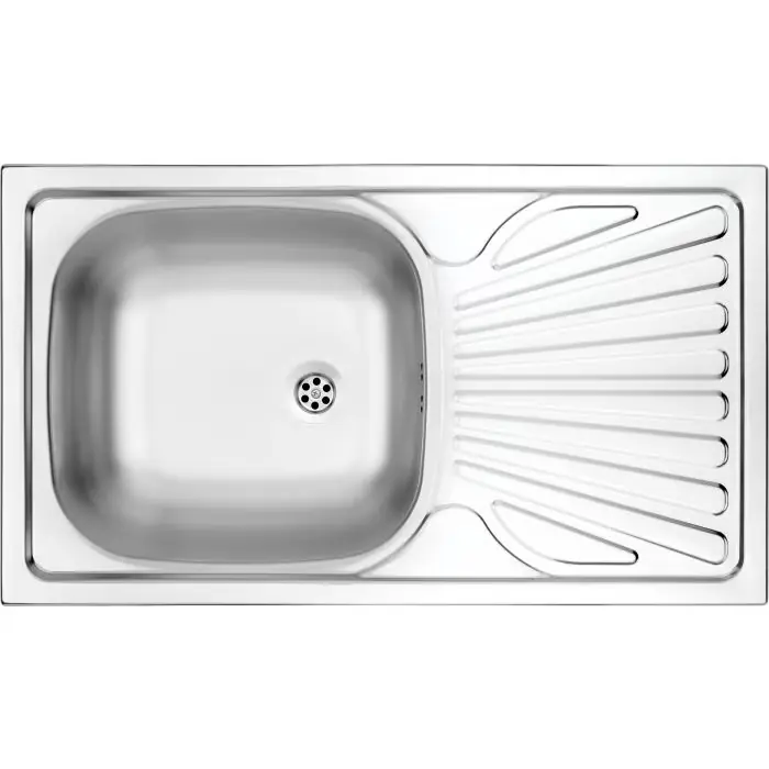Dodatkowy rabat - Zlew techno dekor 1k z/o 760x435x150, 2" + osprzęt ZMU 3110