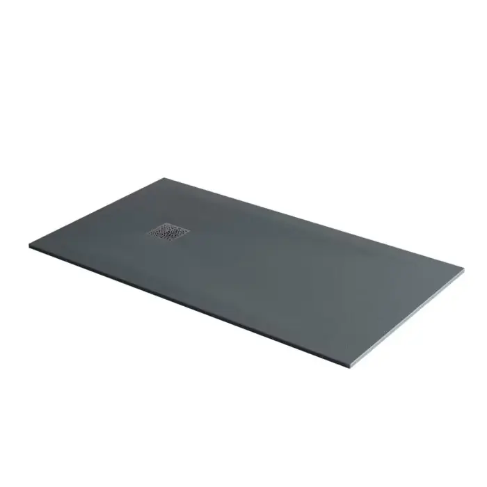 Arda brodzik prostokątny 120x90 cm kompozytowy, beton BREX.1503.120.090.CON | Oszczędź teraz