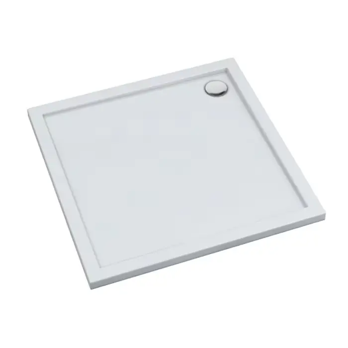 Brodzik akrylowy sharper 80x80x4,5 cm, kwadratowy 3S.S1K-8080 - Obniżka