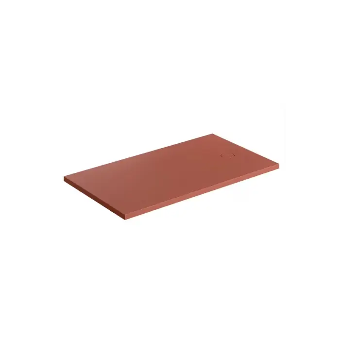 Aquarock m+ kompozytowy brodzik prysznicowy antypoślizgowy, 90 x 140 cm kolor terracotta mat (te) AQUAROCK90-140TE | Świetna oferta