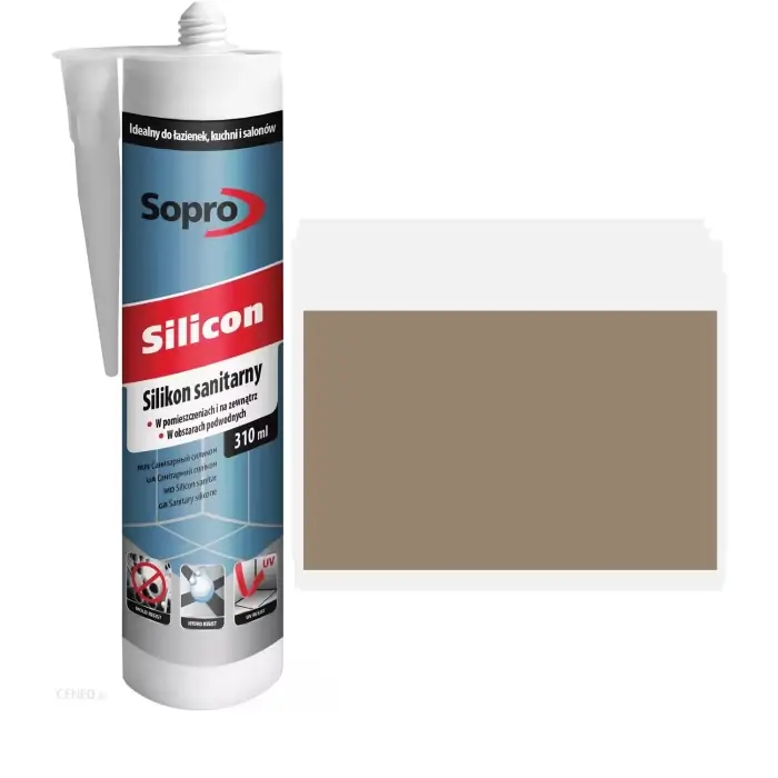 Silikon sanitarny sahara 40 310ml SOP-064 - Profesjonalna jakość