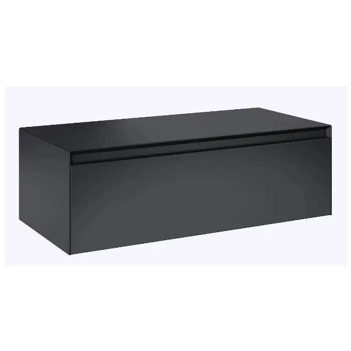 Komoda split slim 100 1s black matt z blatem pdw RE081004057160 | Prosto z fabryki