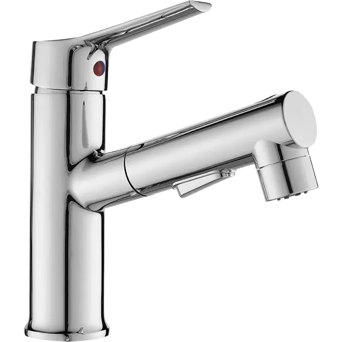 Bateria umywalkowa stojąca chrom BQT 029D - Nie zwlekaj