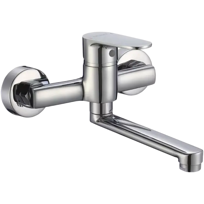 Bateria umywalkowa ścienna chrom BKN 050D | Nowy produkt