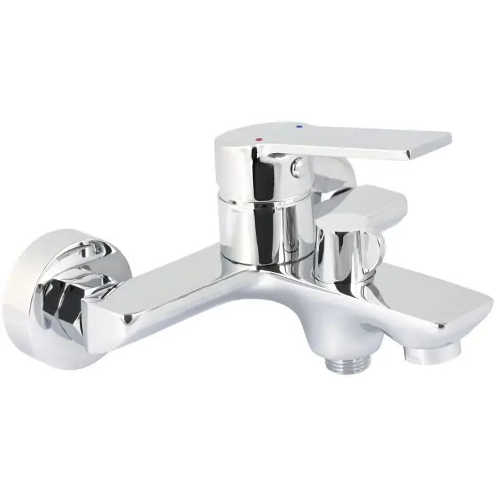 Loco chrom bateria wannowa ścienna BLC 010M - Oferta kończy się wkrótce