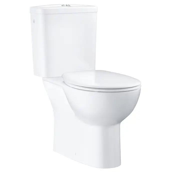Bau ceramika miska wc ze zbiornikiem spłukującym komplet 39346000 - Superoferta