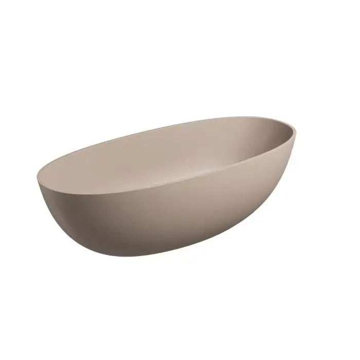 Nowość w ofercie - Shell m+ wanna wolnostojąca, 175 x 78 cm, z syfonem dune beige mat SHELL175WWDB