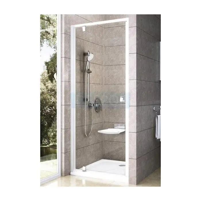 Drzwi pdop1-90 białe/białe+transparent 03G70101Z1 - Supercena