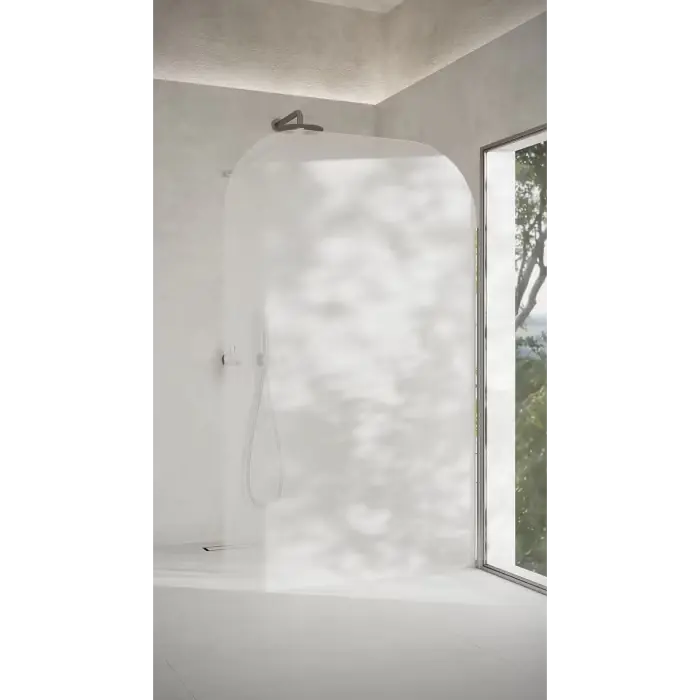 Dodatkowy rabat - ścianka prysznicowa satynowa taho wall 130 cm (czarny) SPR-003ST-130CZ