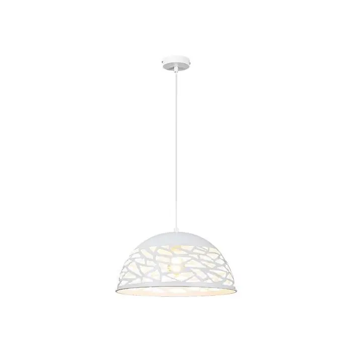 Norena lampa wisząca ip20 biały matowy e27 1x max 60 5085 | Klienci polecają