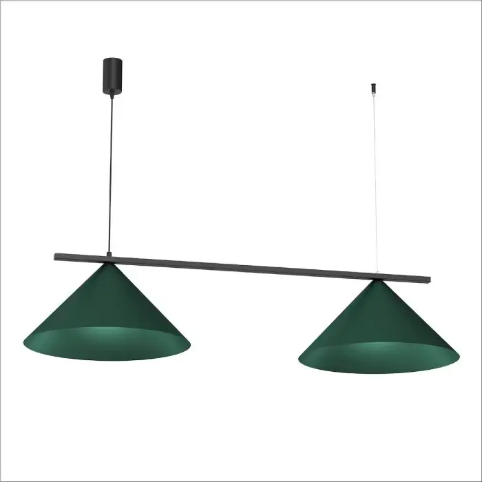 Nowość - Lampa wisząca capital black/green 2xgx53 MLP1529