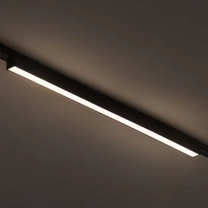 Profesjonalna jakość - Slim magnetic track czarny 61cm 20w led tuya cct ML2197