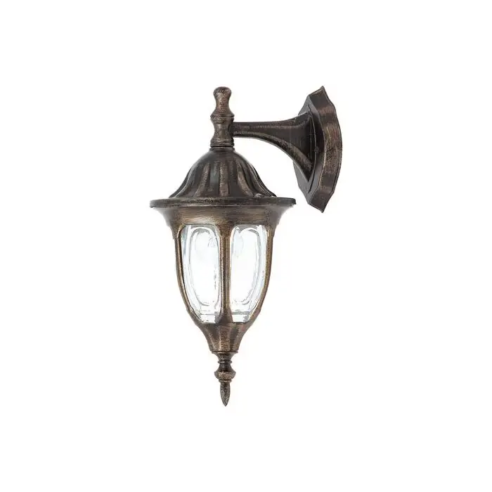 Ekspresowa wysyłka - Milano zewnętrzna lampa ścienna ip43 złoto antyczne e27 1x max 60 8371