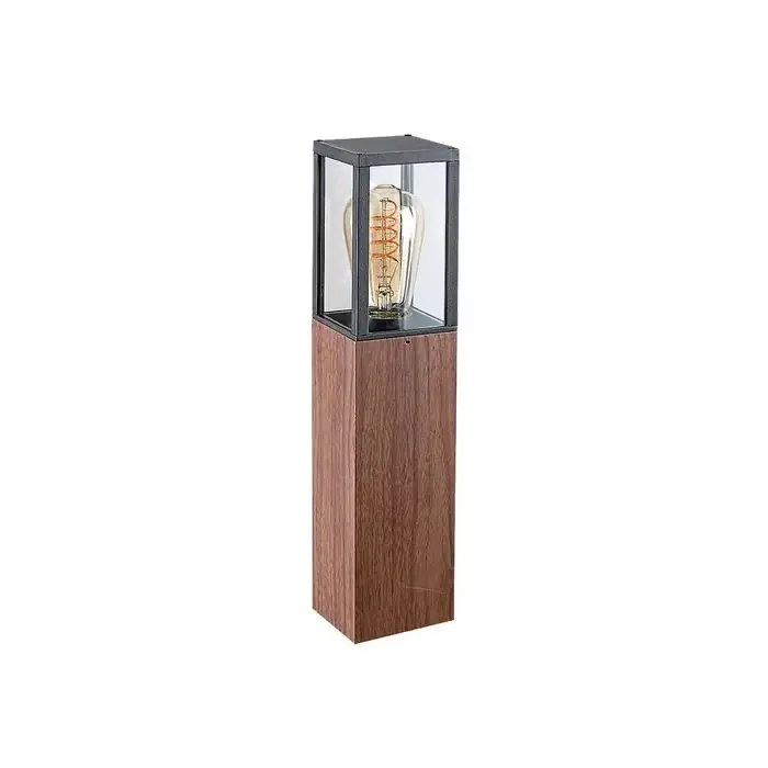 Hit sprzedaży | Wales lampa ogrodowa ip44 dąb e27 1x max 60 7196