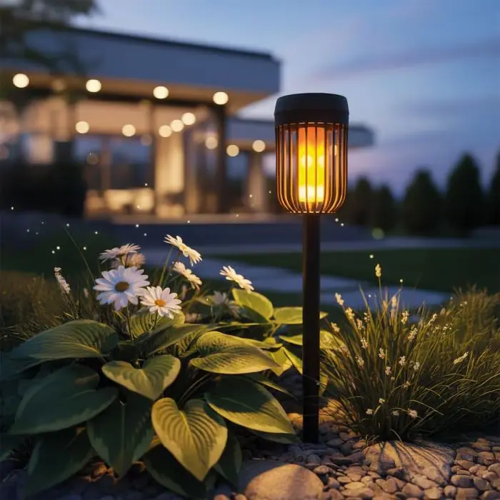 Sprawdzony produkt | Lampka solarna flame 1800k ip44 EKO2501