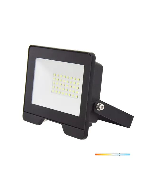 Dodatkowy rabat | Naświetlacz LED halogen zewnętrzny 30W 6500K IP65 czarny LED2B RED 001656