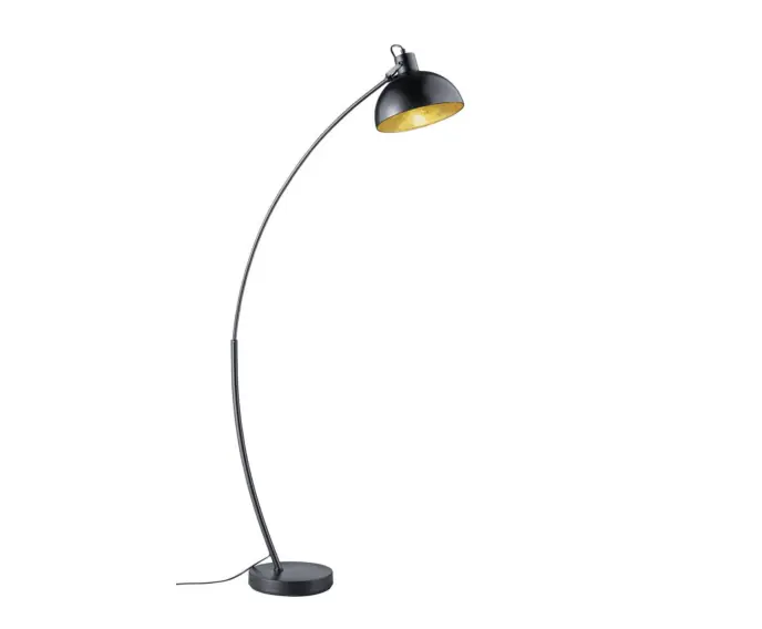 Megacena | Lampa stojąca łukowa RECIFE czarny RL R46041032