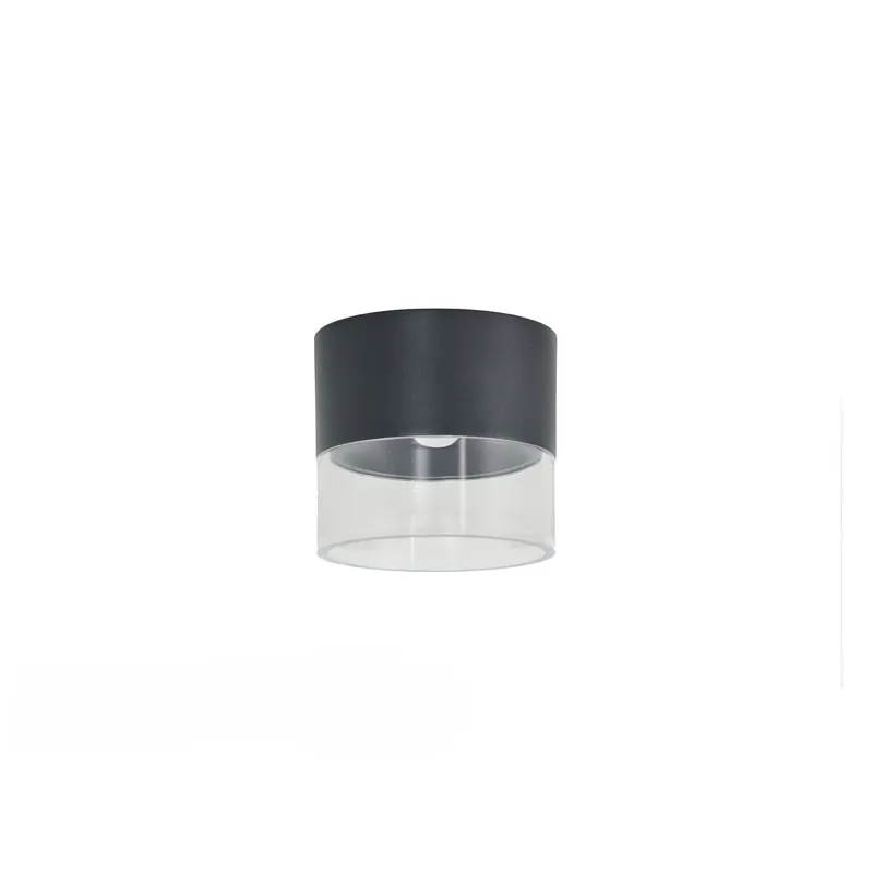 Plafon aluminiowy czarny okrągły 10cm AZ6550 z serii LIMAN - Azzardo - Supercena
