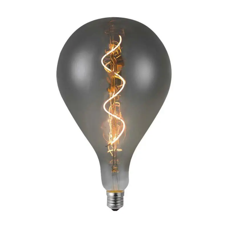 Żarówka LED V-TAC 4W E27 A160 27,5cm filament szara dymiona VT-2268 2700K 120lm | Wygodne zakupy
