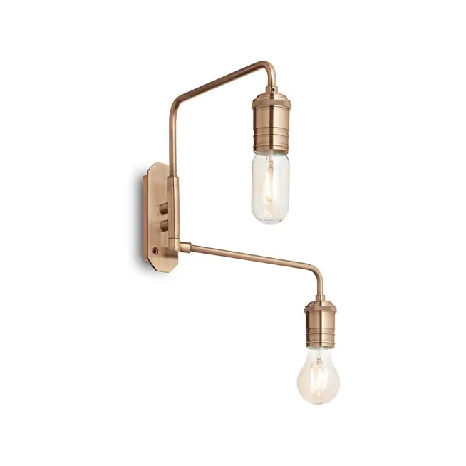 Hit sprzedażowy | KINKIET TRIUMPH AP2 ZŁOTY 160245 IDEAL LUX