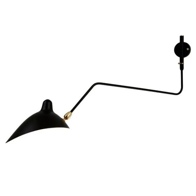 Kinkiet na wysięgniku CRANE-1W czarny | Nowy produkt